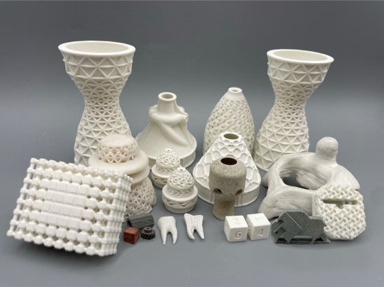 Tethon 3D ceramic filled parts